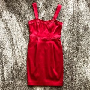 Red Dress w/ Pockets